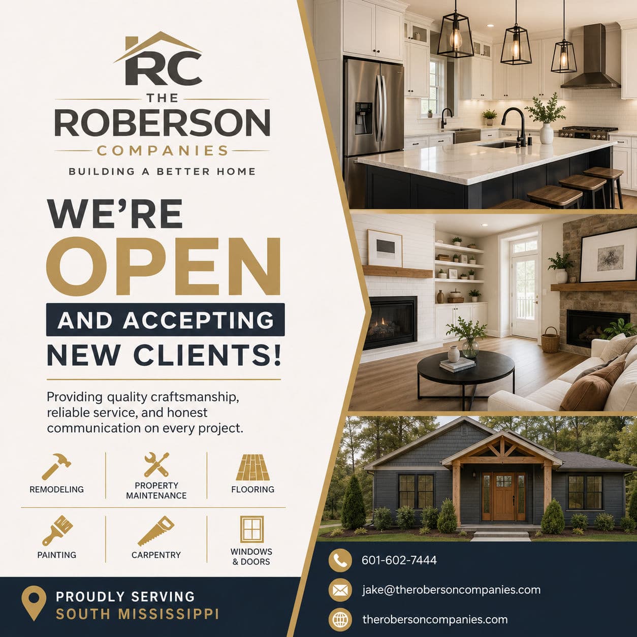 Project The Roberson Companies is Open for Business in South Mississippi image