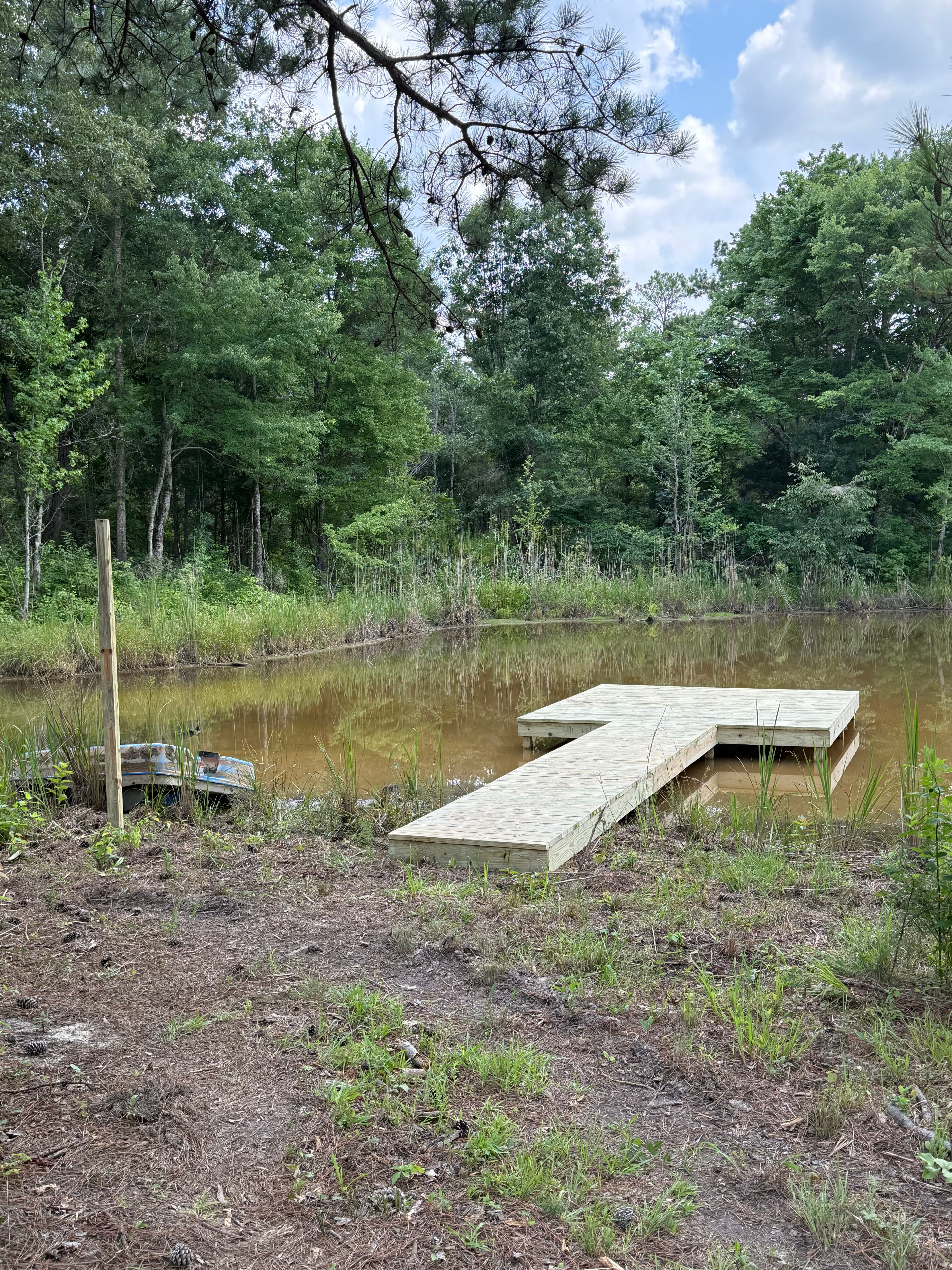 Project Pond Pier Build Finished in a Day and a Half image