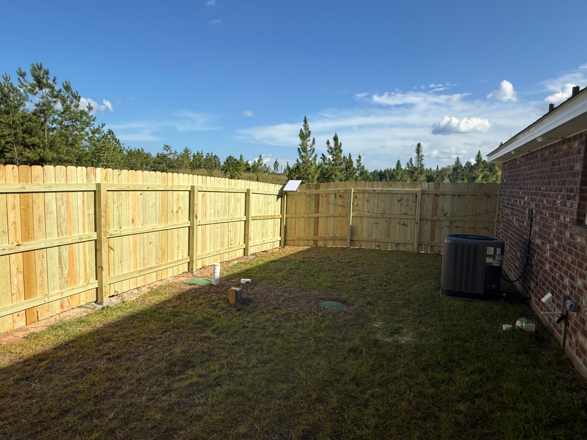 Gallery photos for 18x42 Privacy Fence Build with Man Gate: Image #2
