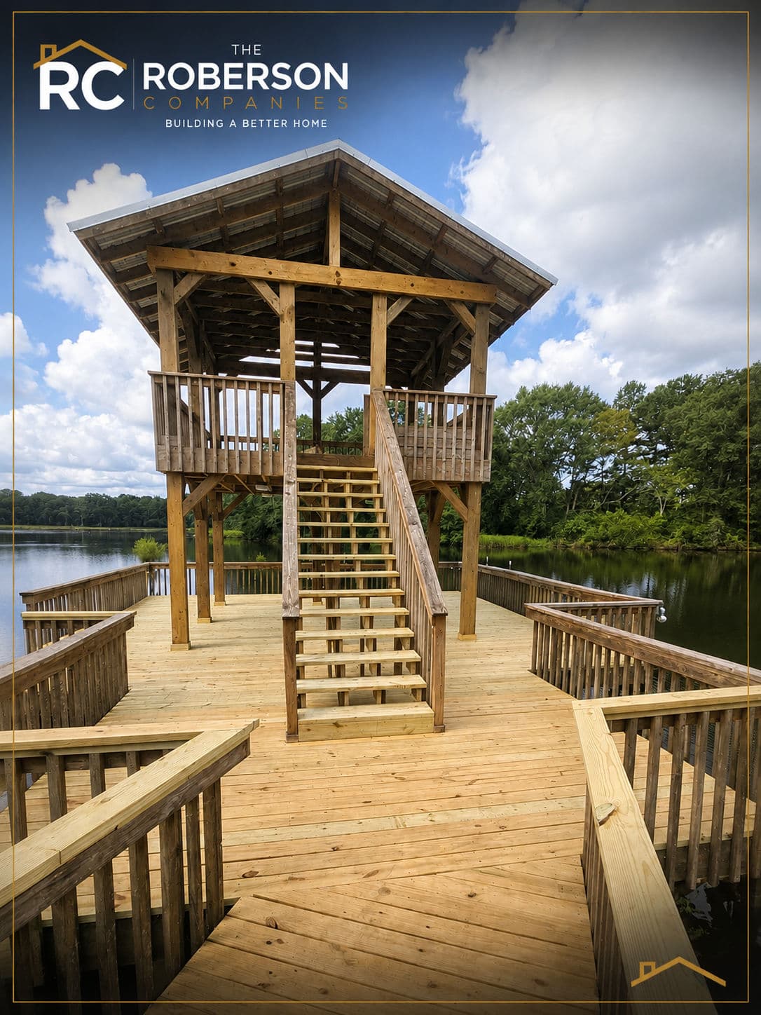 Lakeside Pier Rebuilt From the Framing Up image
