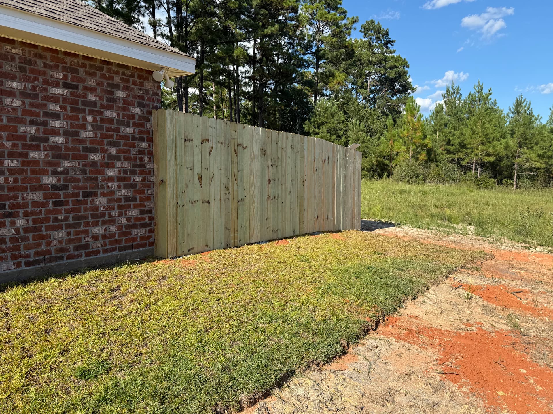 Gallery photos for 18x42 Privacy Fence Build with Man Gate: Image #3